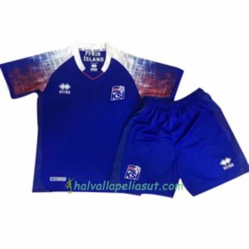 Jalkapallo Pelipaidat Islanti Lasten World Cup 2018 Kotipaita